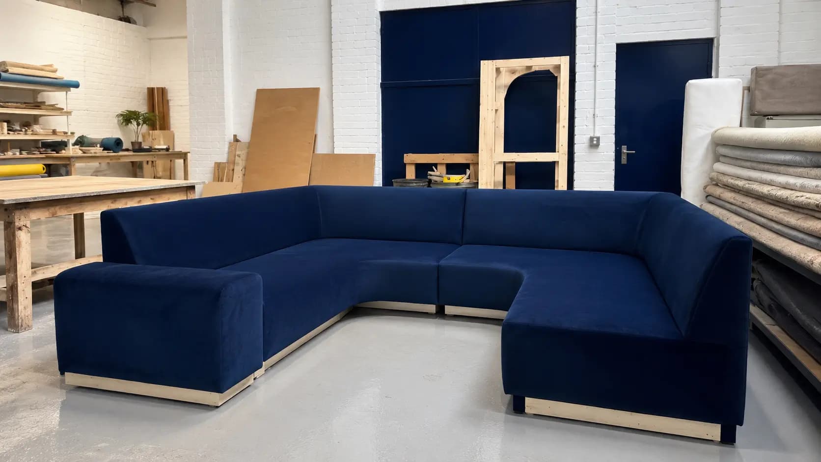 Sofa N More London workshop